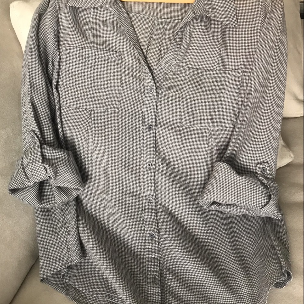 Joie Button-Down Blouse